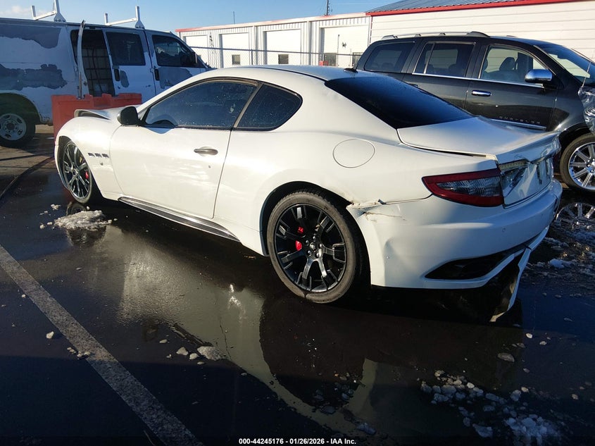 Vin: zam45vla0d0072550, lot: 44741330, maserati granturismo mc/sport 20133