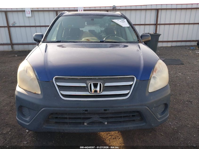 2005 Honda Cr-V Lx VIN: JHLRD68535C009170 Lot: 44245397