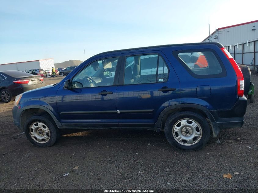 2005 Honda Cr-V Lx VIN: JHLRD68535C009170 Lot: 44245397