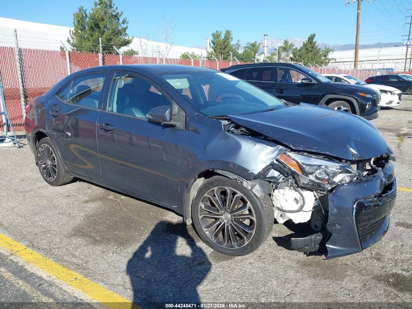 2015 Toyota Corolla S Plus