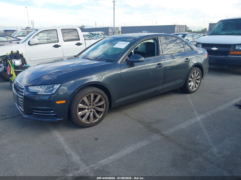 Vin: waugmaf43ha078942, lot: 44741708, audi a4 2.0t ultra premium 20172