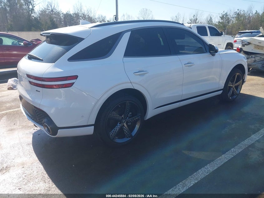 Vin: kmumadtb2nu050866, lot: 44741738, genesis gv70 2.5t awd 20224