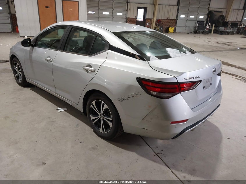 2022 Nissan Sentra Sv Xtronic Cvt