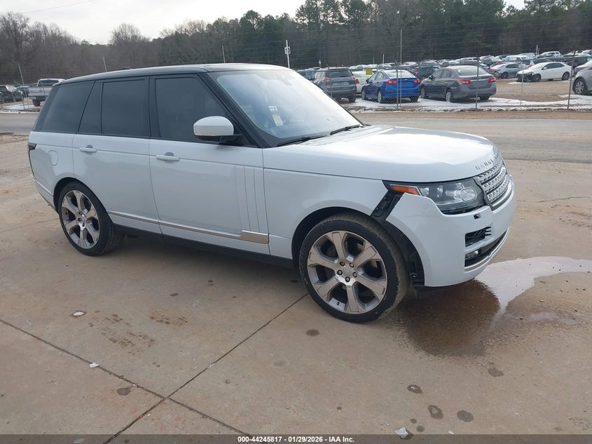2017 Land Rover Range Rover 5.0L V8 Supercharged