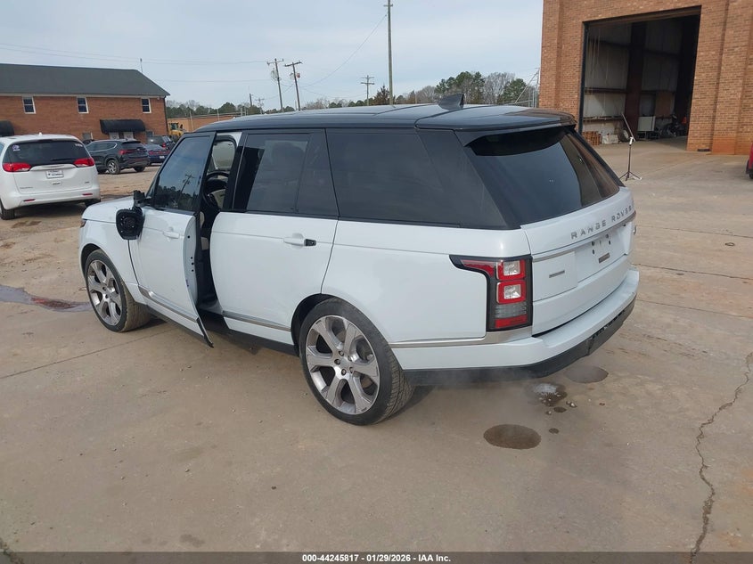 2017 Land Rover Range Rover 5.0L V8 Supercharged