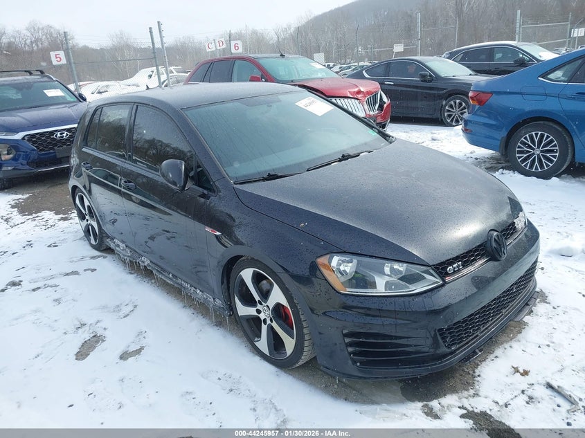 2017 Volkswagen Golf Gti Autobahn 4-Door/S 4-Door/Se 4-Door/Sport 4-Door