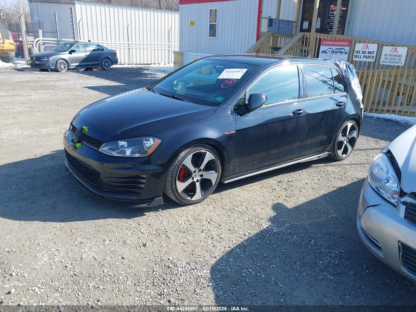 2017 Volkswagen Golf Gti Autobahn 4-Door/S 4-Door/Se 4-Door/Sport 4-Door