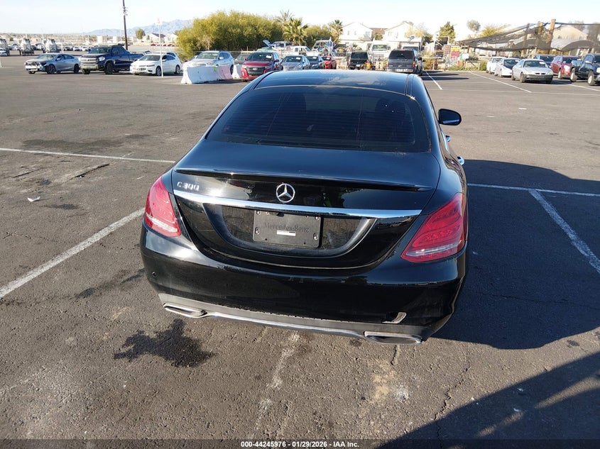 2015 Mercedes-Benz C 300 VIN: 55SWF4JB6FU080445 Lot: 44245976