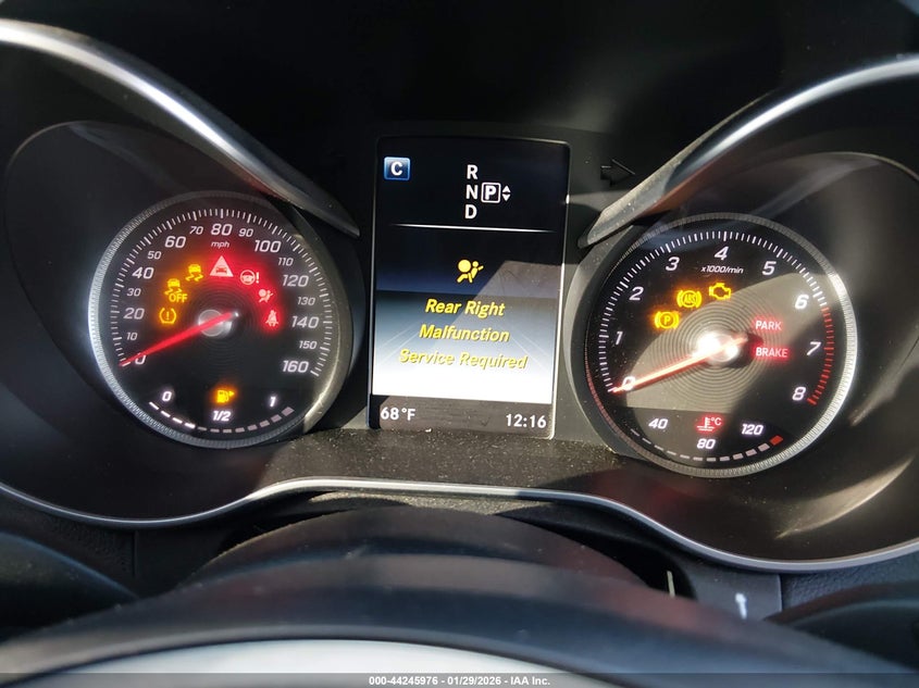 2015 Mercedes-Benz C 300 VIN: 55SWF4JB6FU080445 Lot: 44245976