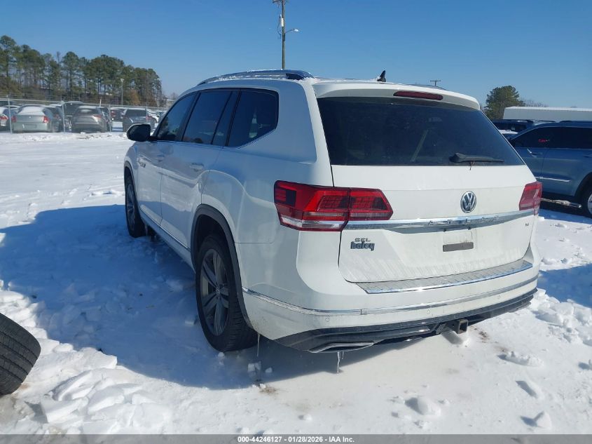 2019 Volkswagen Atlas 3.6L V6 Sel R-Line