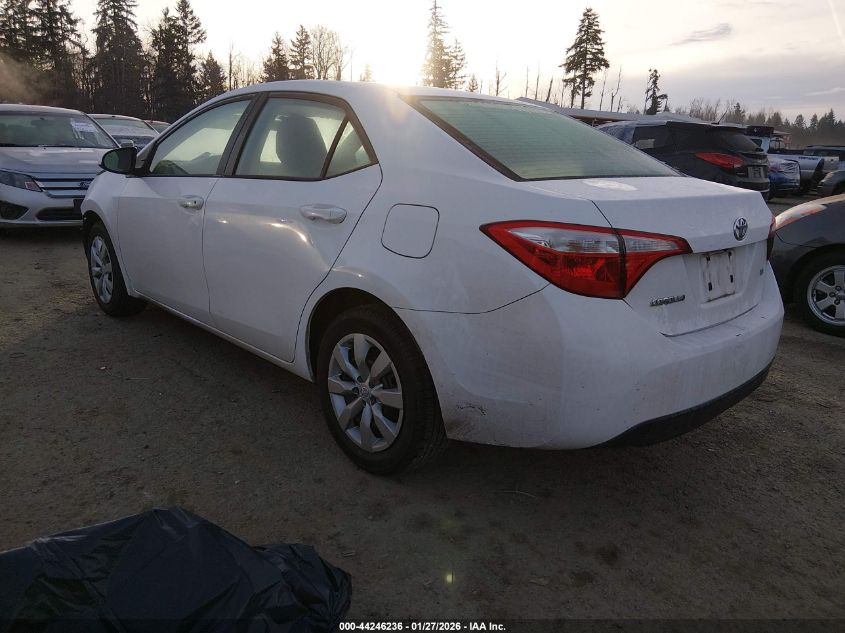 2015 Toyota Corolla Le