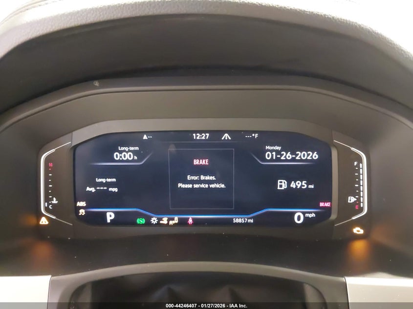 2022 Volkswagen Atlas Cross Sport 3.6L V6 Se W/Technology VIN: 1V2KE2CA9NC207727 Lot: 44246407