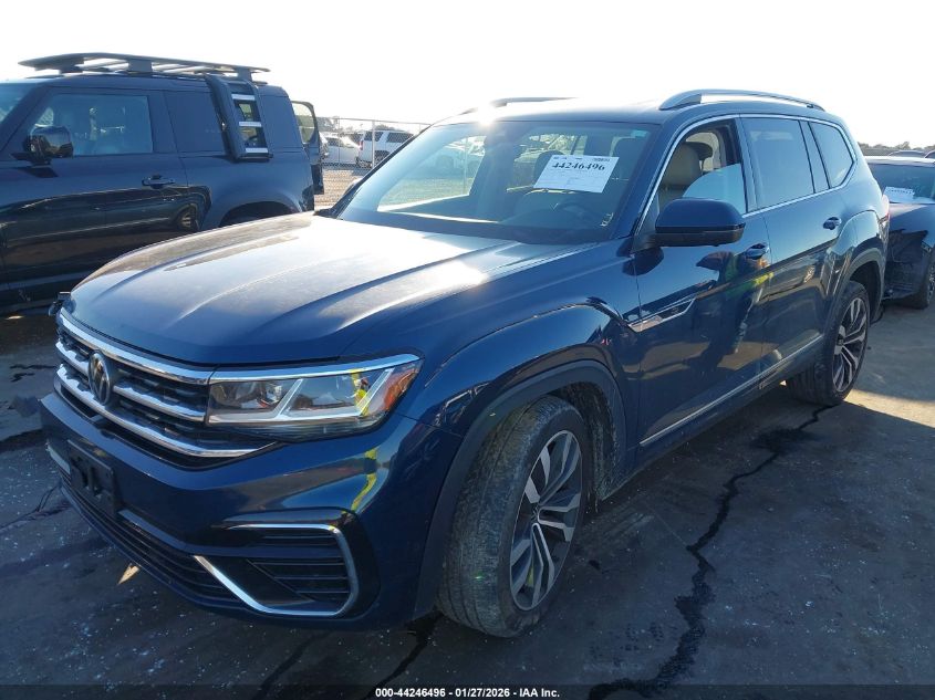 2021 Volkswagen Atlas 3.6L V6 Sel Premium R-Line