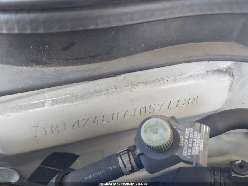 2018 Nissan 370Z VIN: JN1AZ4EH7JM571188 Lot: 44246617