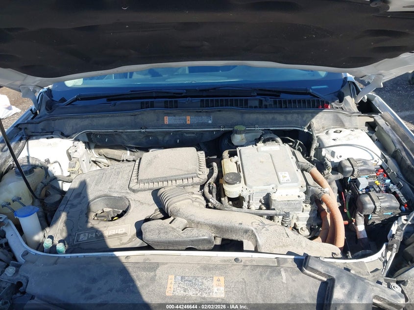 VIN 3FA6P0LU2HR314433 2017 FORD FUSION HYBRID SE