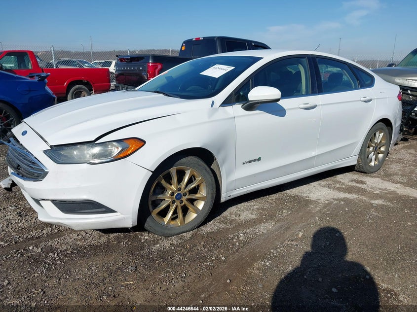VIN 3FA6P0LU2HR314433 2017 FORD FUSION HYBRID SE