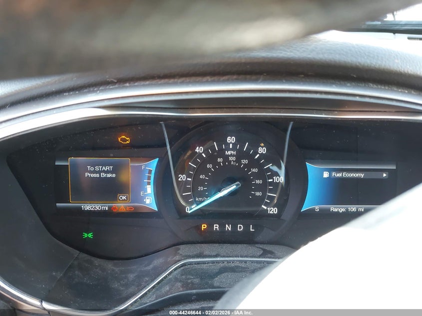 VIN 3FA6P0LU2HR314433 2017 FORD FUSION HYBRID SE