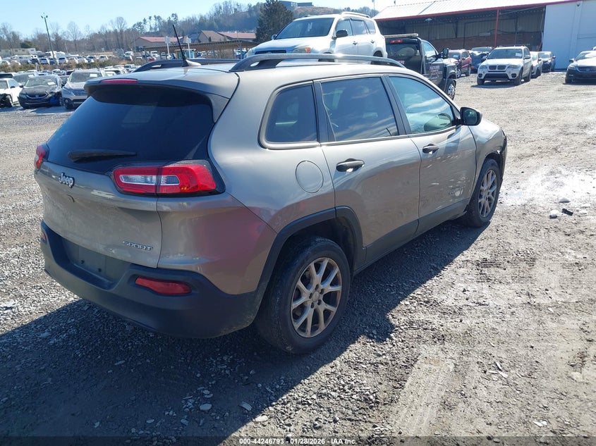 2017 Jeep Cherokee Sport Fwd
