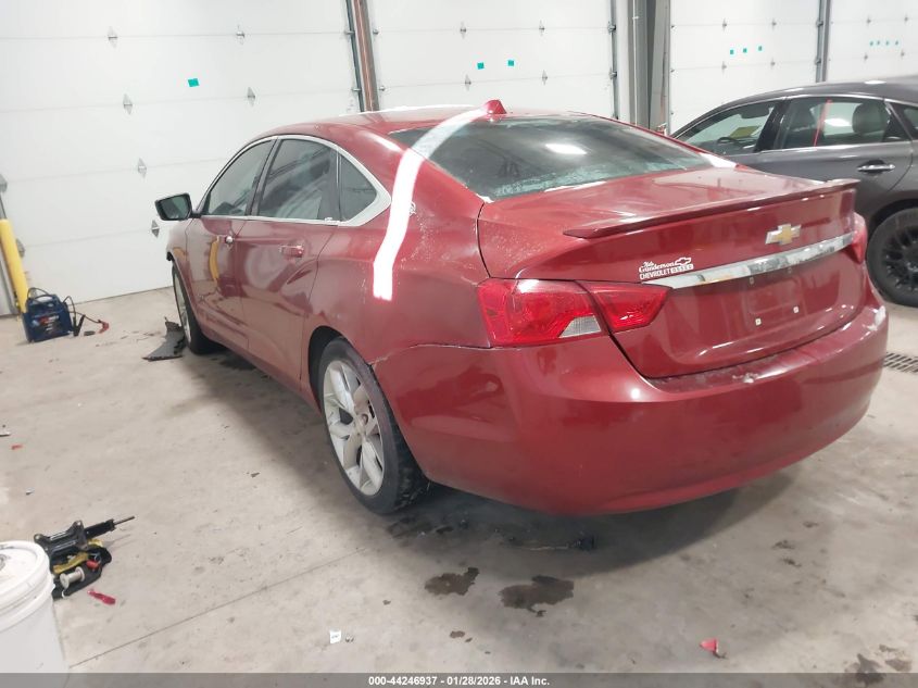 2014 Chevrolet Impala 2Lt VIN: 2G1125S39E9211769 Lot: 44246937