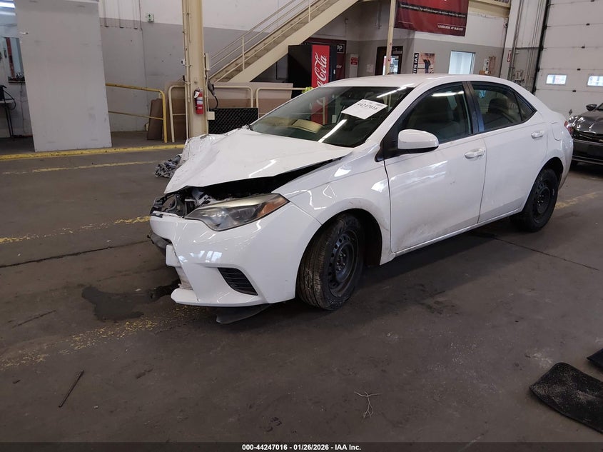 2016 Toyota Corolla Le 5YFBURHE9GP478371 photo 1