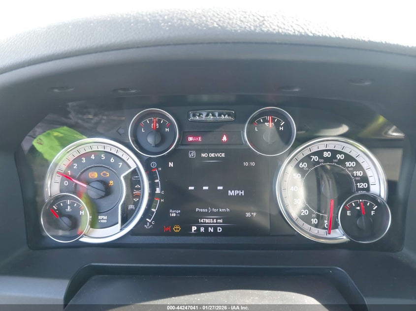 2016 Ram 1500 Lone Star VIN: 1C6RR7LT2GS252219 Lot: 44247041