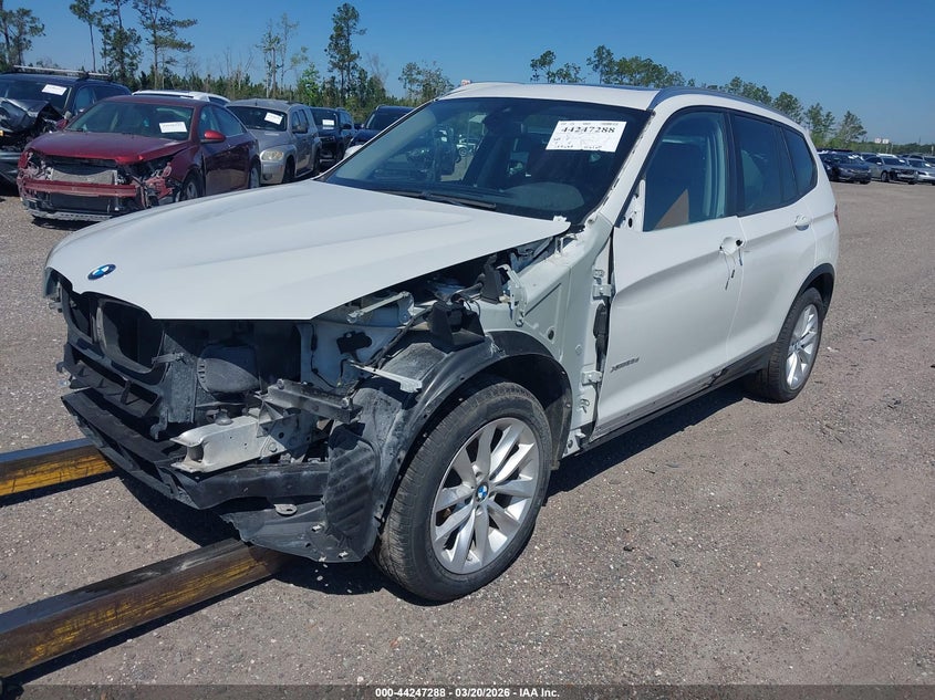 Vin: 5uxwy3c52g0n87998, lot: 44743442, bmw x3 xdrive28d 20162