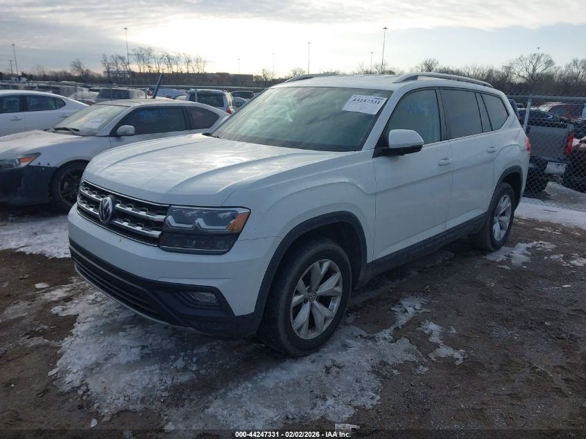 2019 Volkswagen Atlas 3.6L V6 Se W/Technology