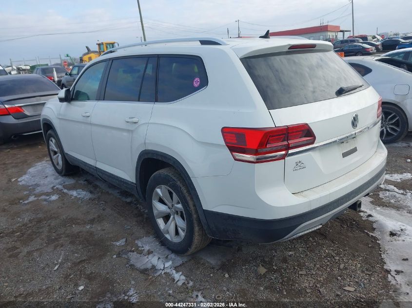 2019 Volkswagen Atlas 3.6L V6 Se W/Technology