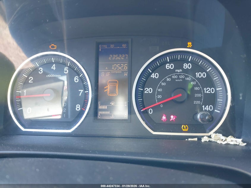 2010 Honda Cr-V Ex-L VIN: 5J6RE3H75AL047966 Lot: 44247334