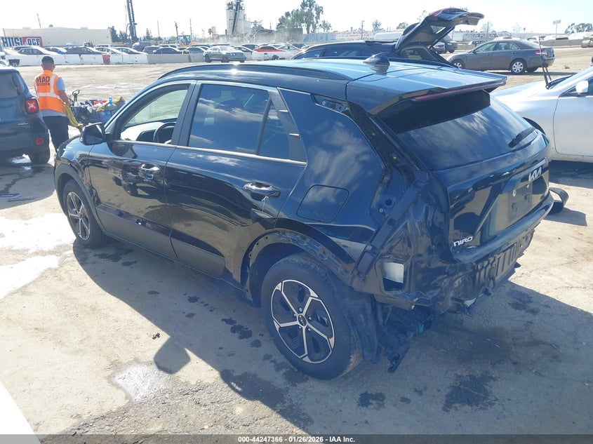 Vin: kndcr3le2r5153989, lot: 44743520, kia niro ex 20243