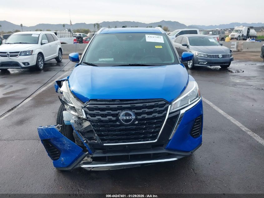2022 Nissan Kicks Sv Xtronic Cvt VIN: 3N1CP5CV0NL481474 Lot: 44247401