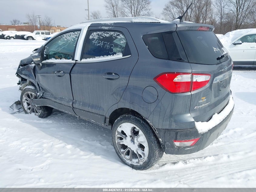 VIN MAJ6S3KL1KC289698 2019 FORD ECOSPORT TITANIUM
