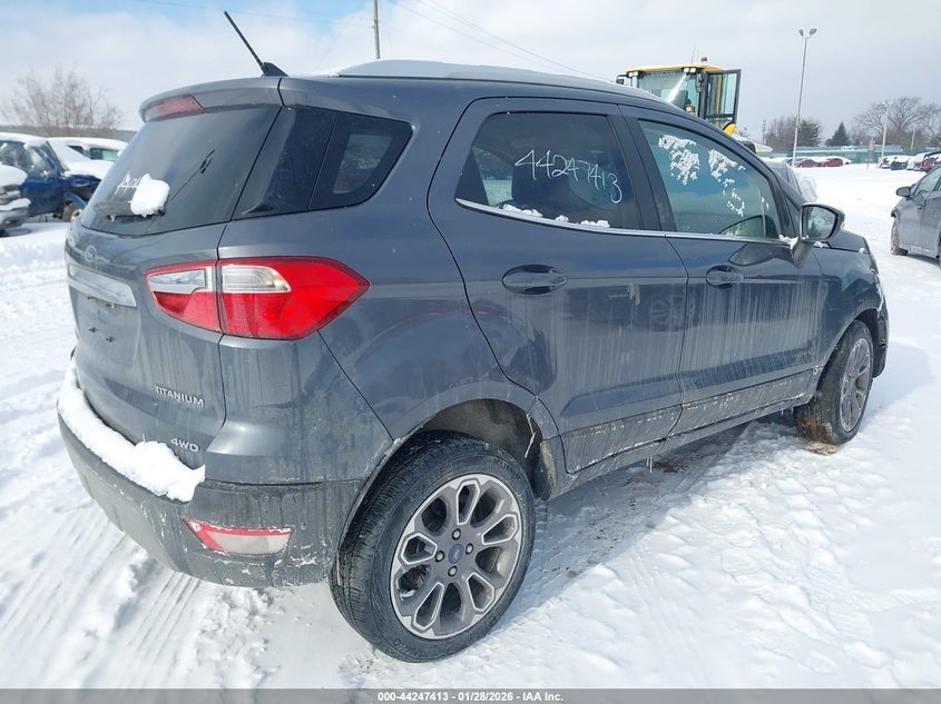 VIN MAJ6S3KL1KC289698 2019 FORD ECOSPORT TITANIUM