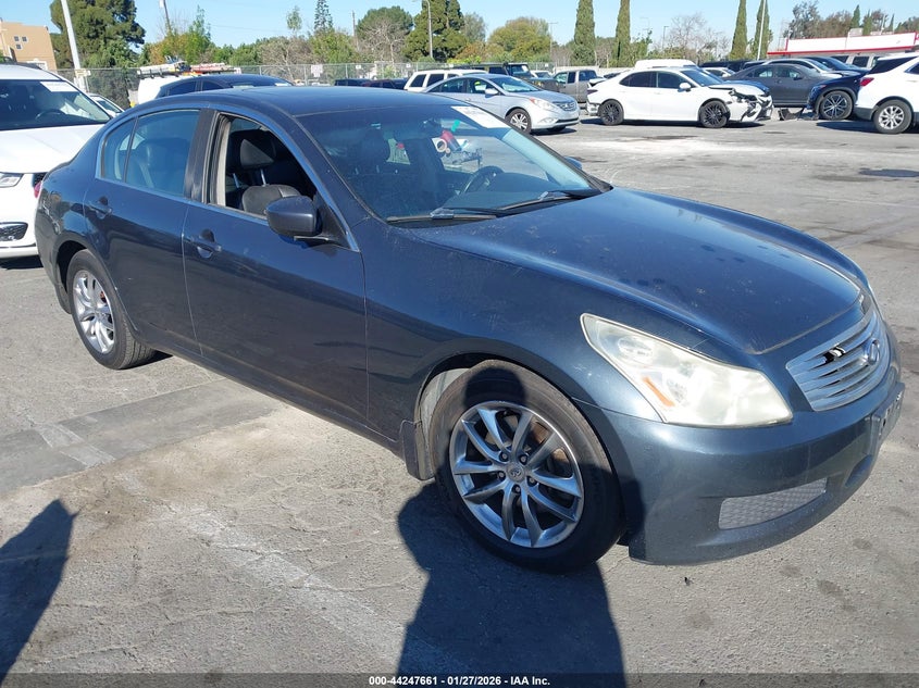 2009 INFINITI G37 JOURNEY