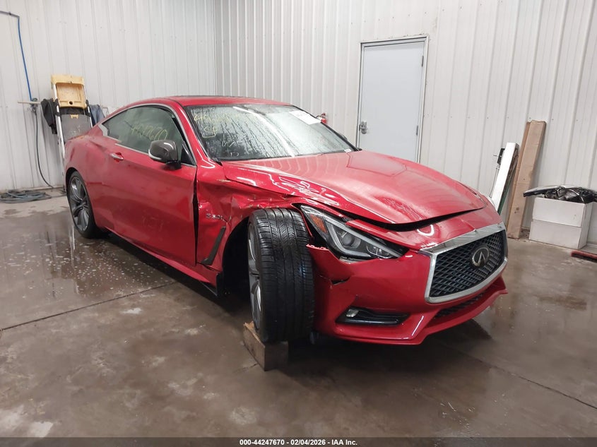 2019 Infiniti Q60 3.0T Red Sport 400