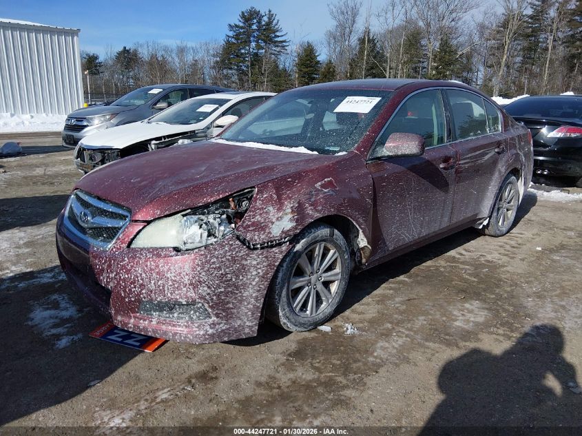 2010 Subaru Legacy 2.5I Premium