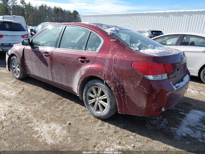2010 Subaru Legacy 2.5I Premium