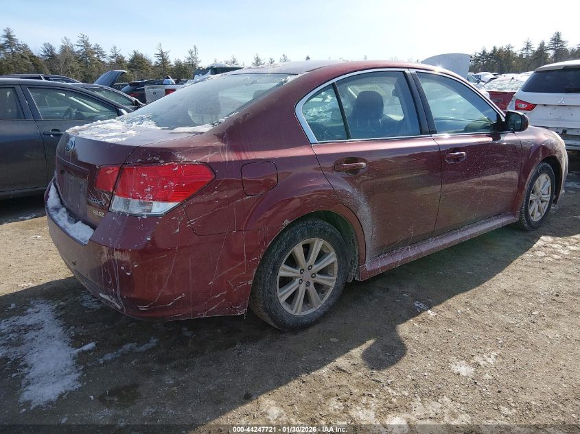 2010 Subaru Legacy 2.5I Premium