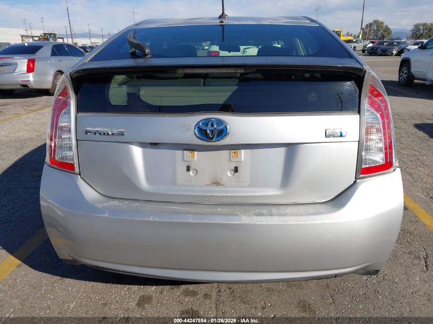 2012 Toyota Prius Three VIN: JTDKN3DU7C1498141 Lot: 44247854
