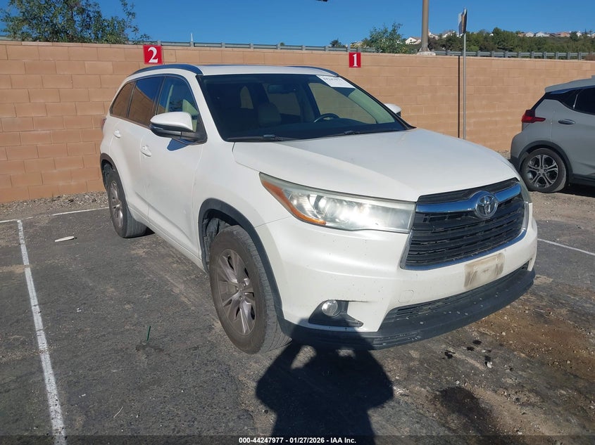2015 Toyota Highlander Xle V6