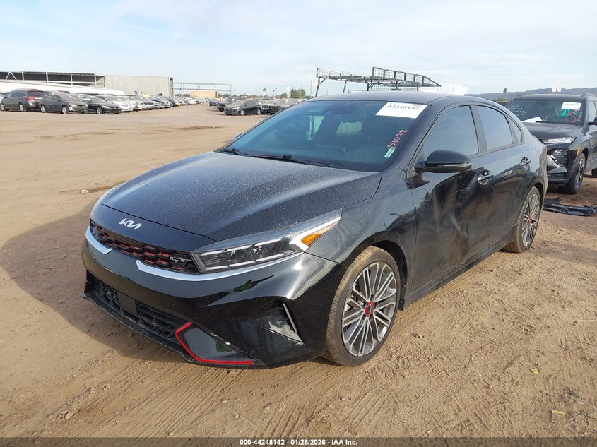 Vin: 3kpf44ac0pe520229, lot: 44744296, kia forte gt 20232