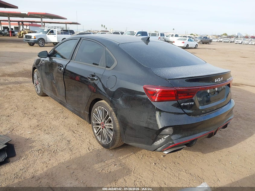 Vin: 3kpf44ac0pe520229, lot: 44744296, kia forte gt 20233