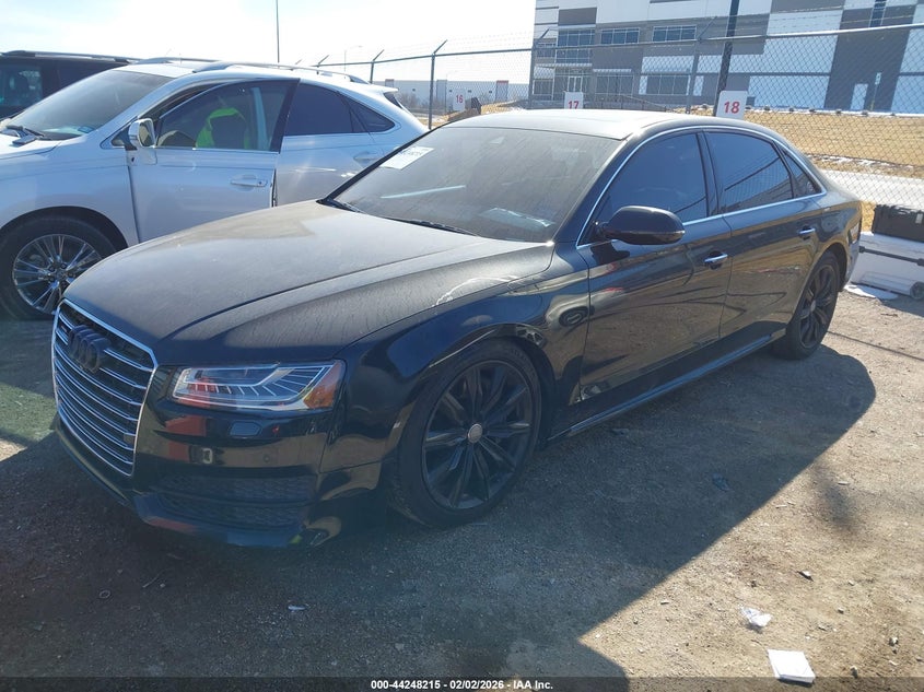 Vin: wau44afdxhn012545, lot: 44744369, audi a8 l 3.0t 20172