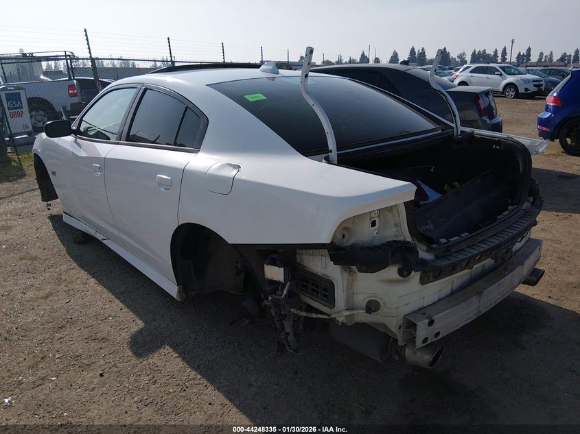 Vin: 2c3cdxgj0fh838935, lot: 44744489, dodge charger r/t scat pack 20153