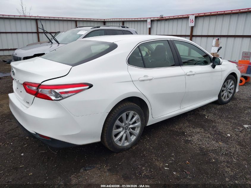 2018 Toyota Camry Le