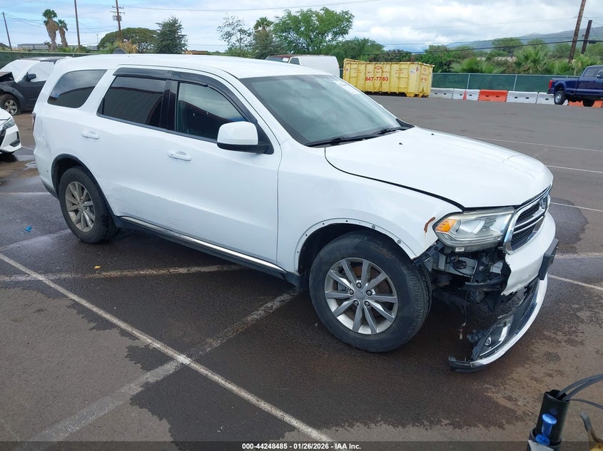 2018 Dodge Durango Sxt Rwd