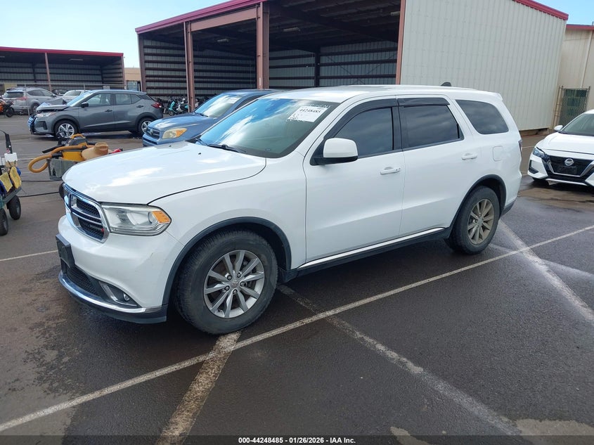 2018 Dodge Durango Sxt Rwd
