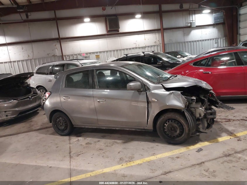 VIN ML32AUHJ2MH011201 2021 MITSUBISHI MIRAGE CARBONITE EDITION/ES/LE