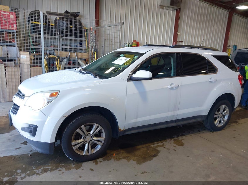 2012 Chevrolet Equinox 2.4 1Lt white Lot 111044248732 Vin 2GNFLEEK1C6202034
