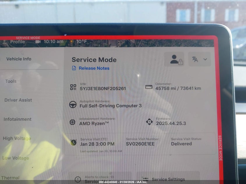 2022 TESLA MODEL 3 auction photo 7